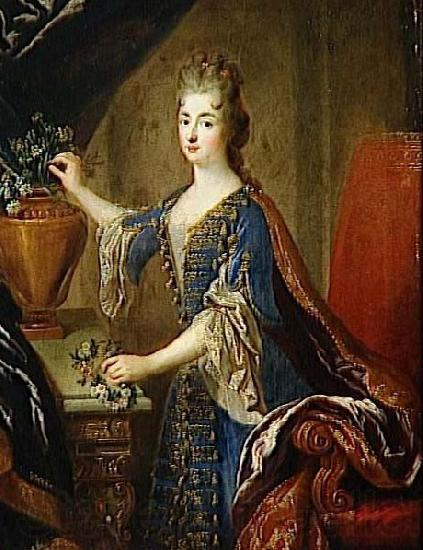 Circle of Pierre Gobert Portrait of Marie Anne de Bourbon (1666-1739), Princesse de Conti France oil painting art